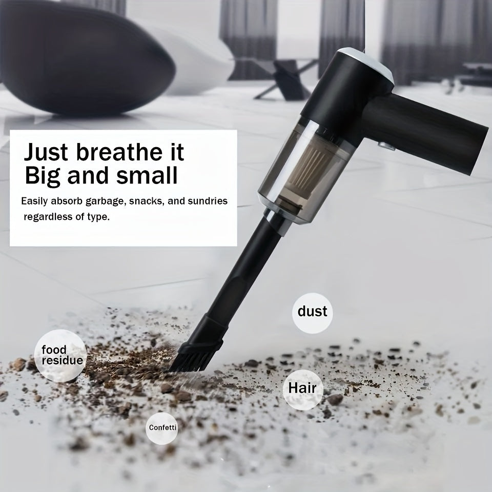 Portable Vacuum High Power Cordless, Hand Vacuum Rechargeable.