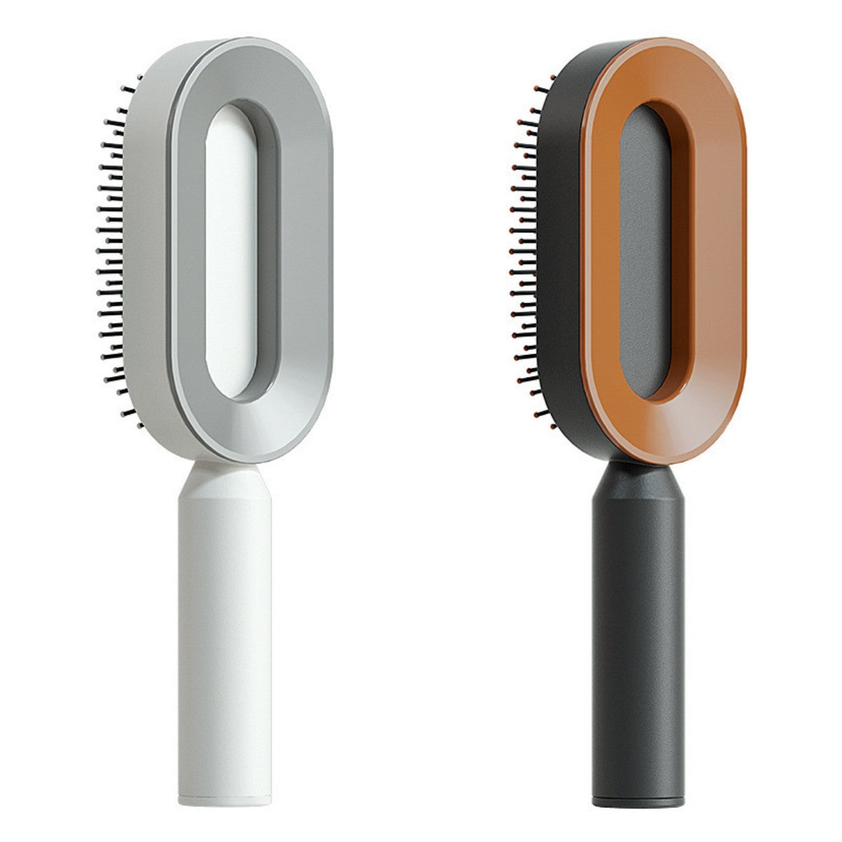 Self Cleaning Hair Brush For Women Comb Anti-Static Hairbrush - TrendsfashionIN