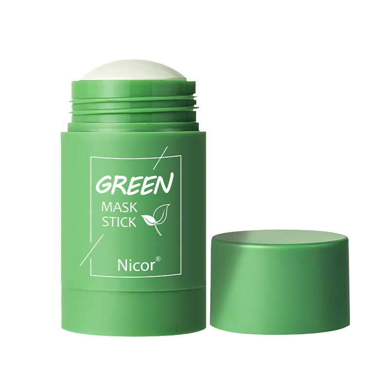 Cleansing Green Tea Mask Oil Control Anti-Acne Whitening Seaweed Mask Skin Care - TrendsfashionIN