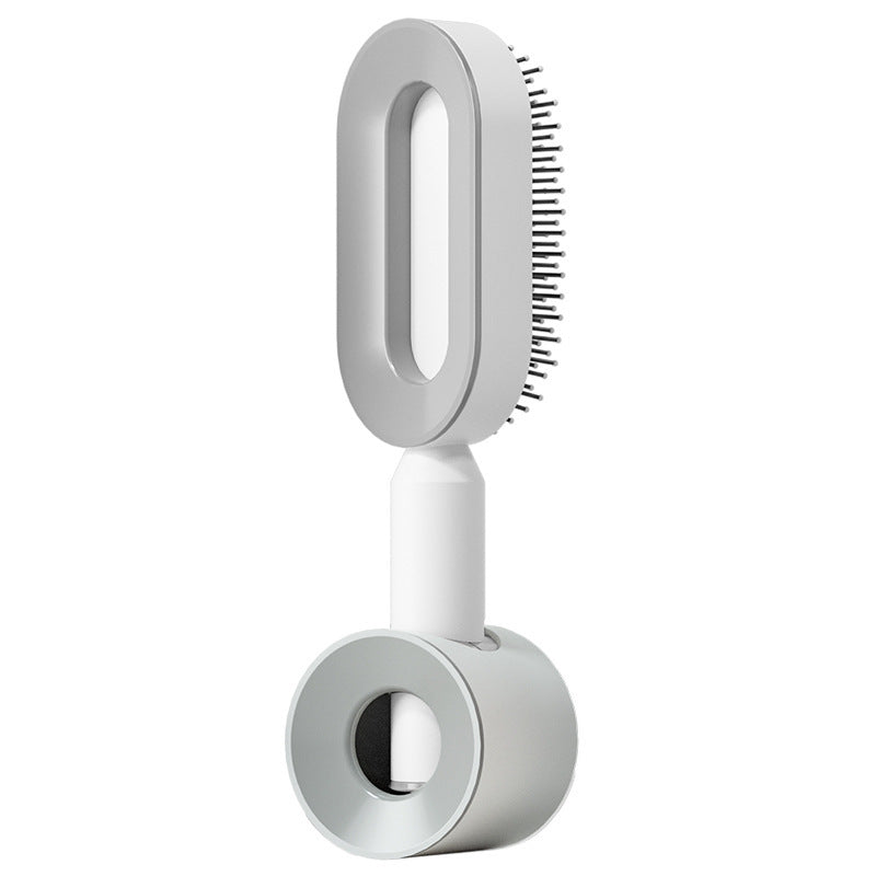 Self Cleaning Hair Brush For Women Comb Anti-Static Hairbrush - TrendsfashionIN
