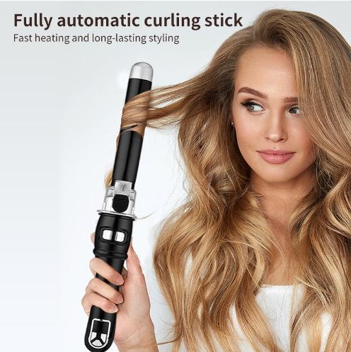 LCD Temperature Controlled Automatic Hair Curler - TrendsfashionIN
