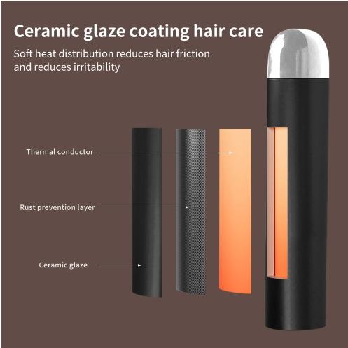 LCD Temperature Controlled Automatic Hair Curler - TrendsfashionIN