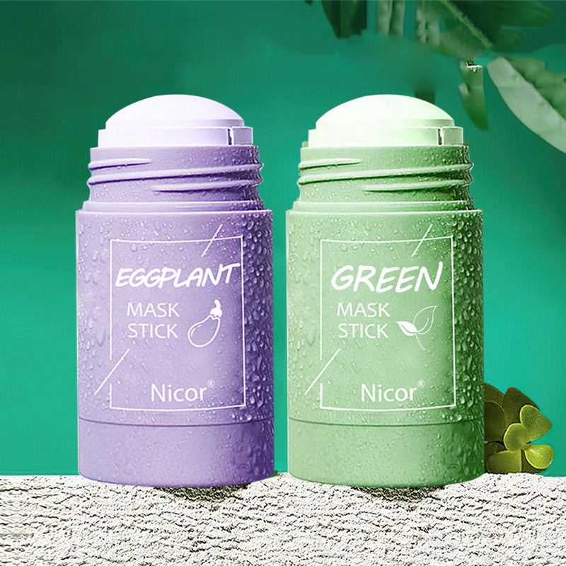 Cleansing Green Tea Mask Oil Control Anti-Acne Whitening Seaweed Mask Skin Care - TrendsfashionIN