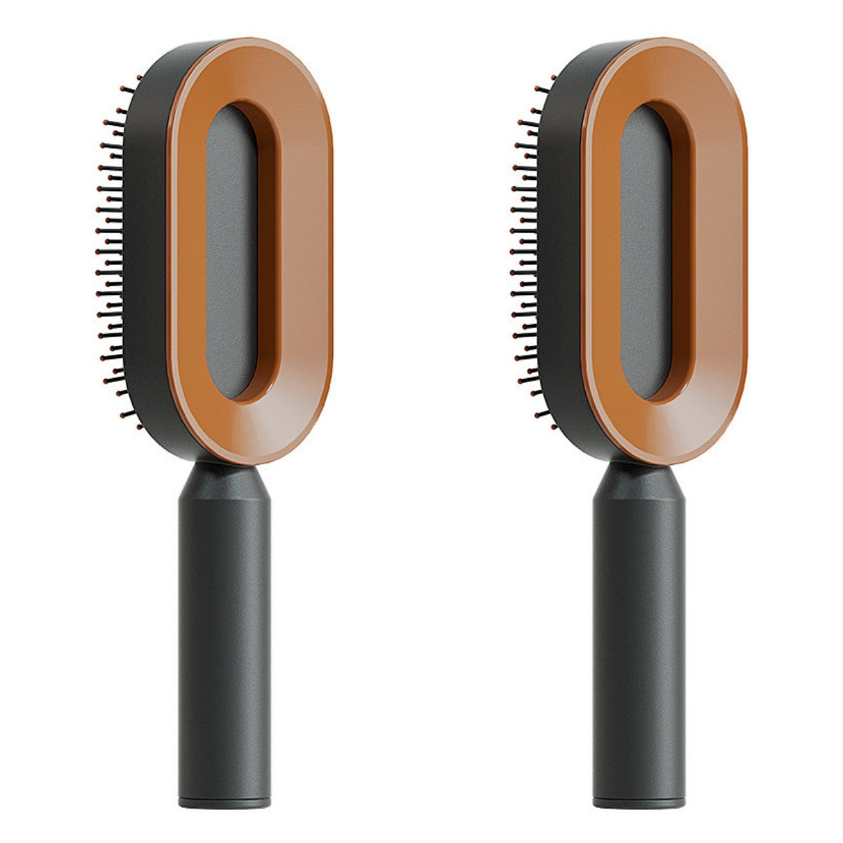 Self Cleaning Hair Brush For Women Comb Anti-Static Hairbrush - TrendsfashionIN