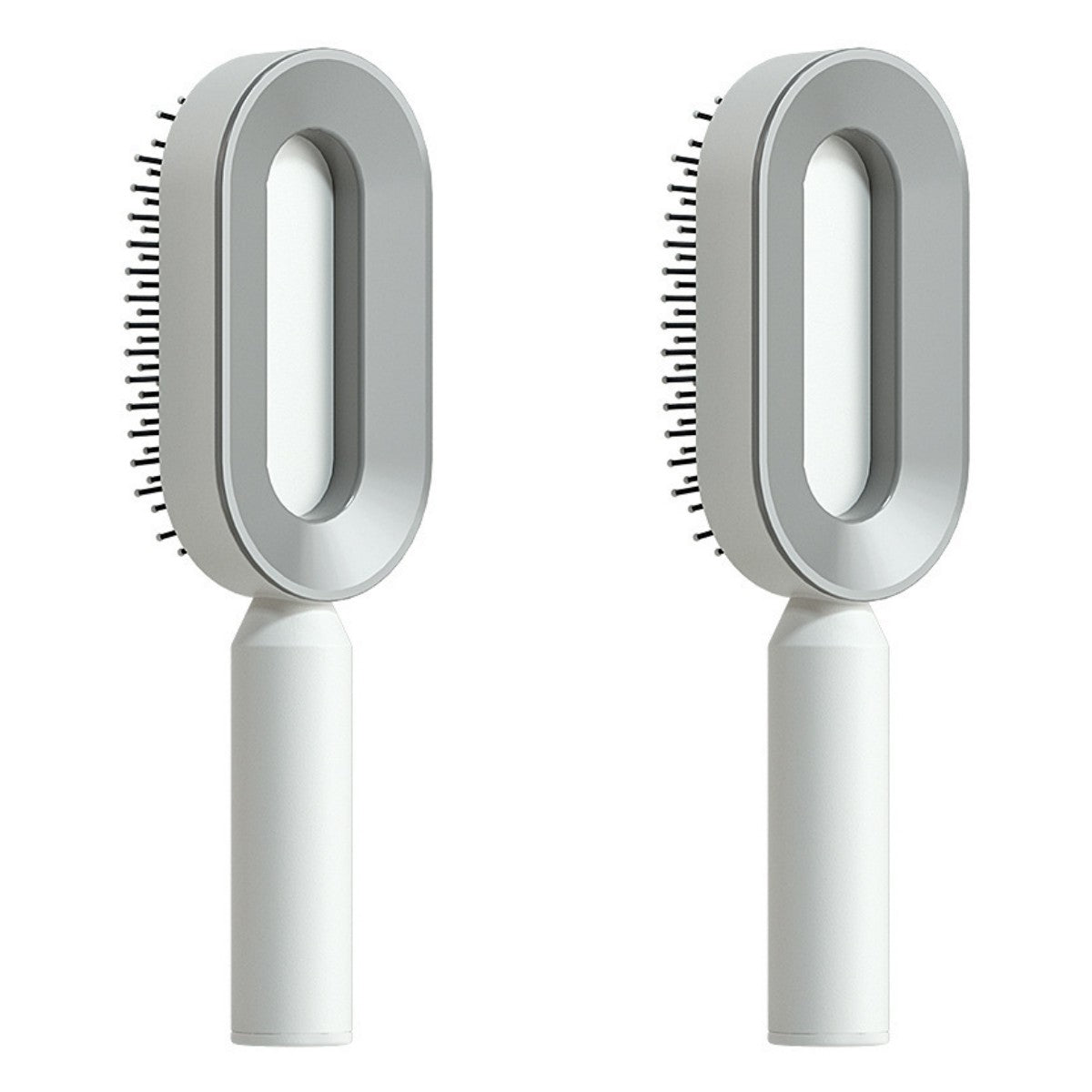 Self Cleaning Hair Brush For Women Comb Anti-Static Hairbrush - TrendsfashionIN