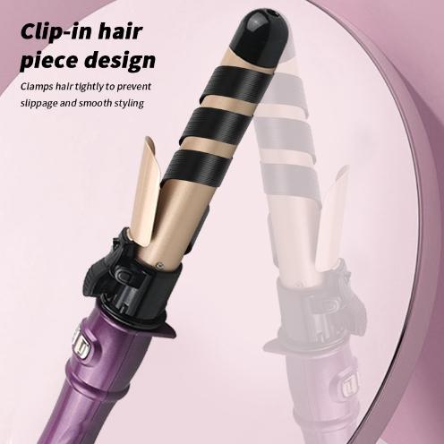 LCD Temperature Controlled Automatic Hair Curler - TrendsfashionIN