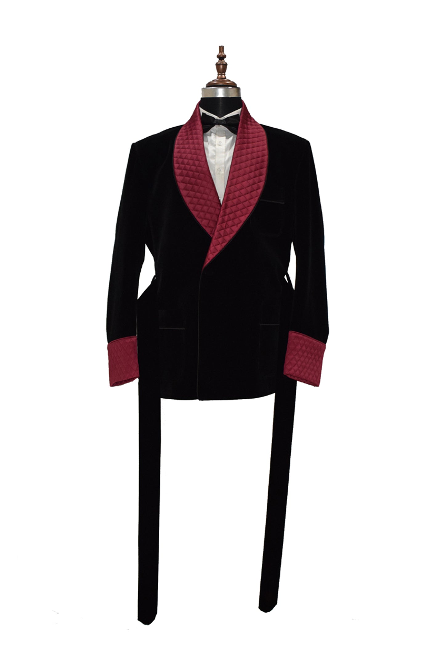 Men Black Smoking Jackets Dinner Party Wear Coat - TrendsfashionIN