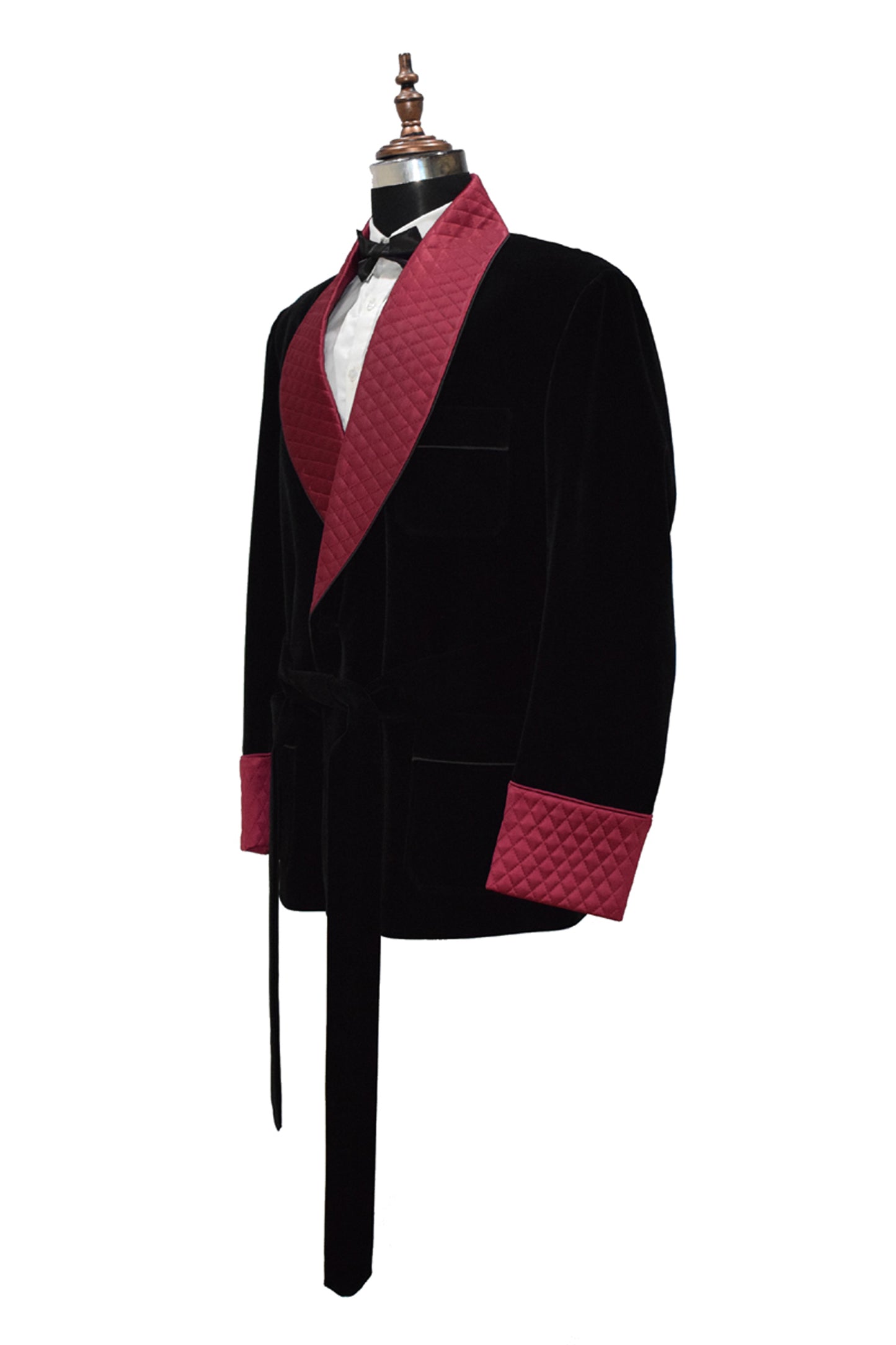 Men Black Smoking Jackets Dinner Party Wear Coat - TrendsfashionIN