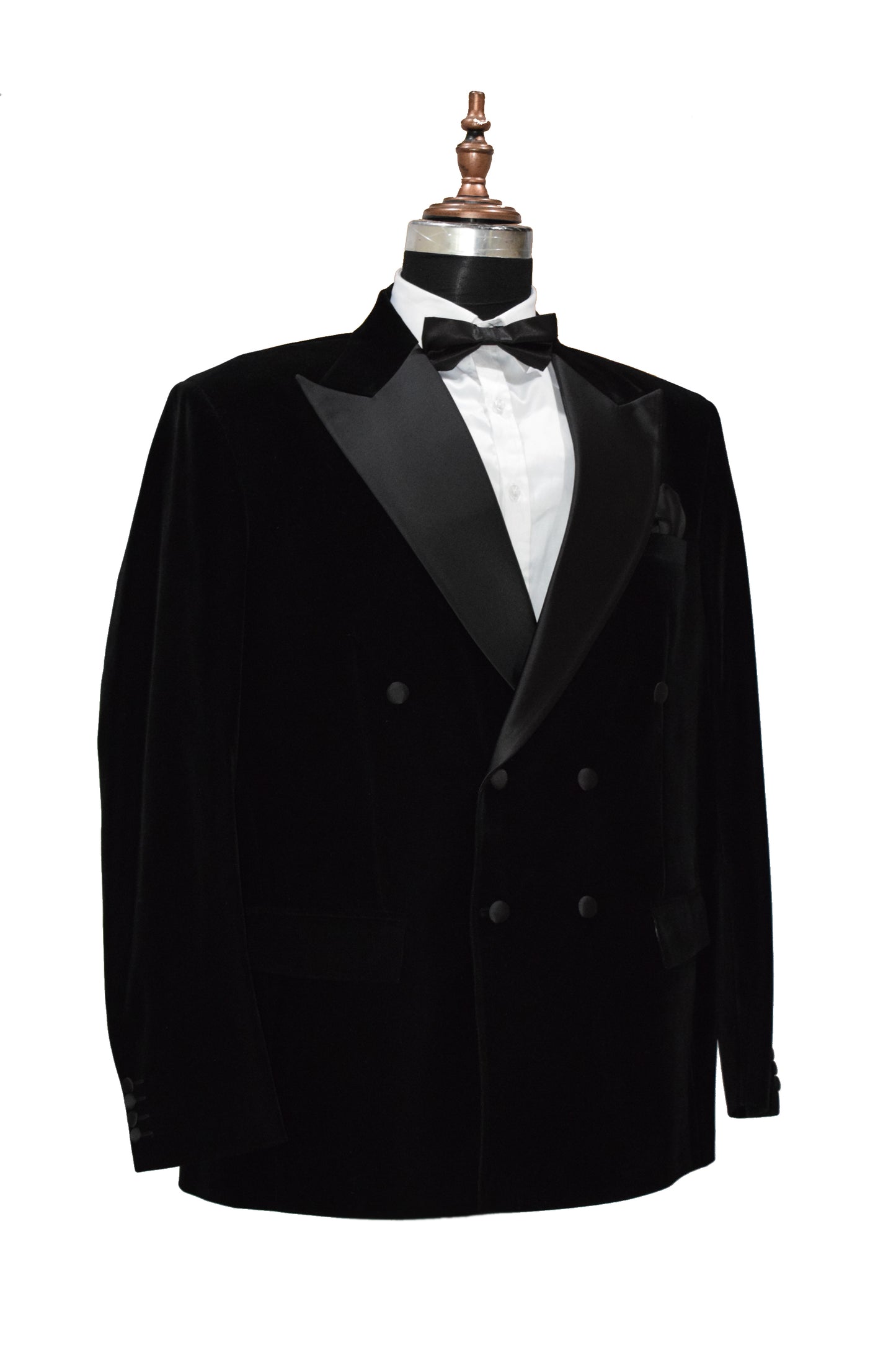Men Black Smoking Jacket Dinner Party Wear Coats - TrendsfashionIN