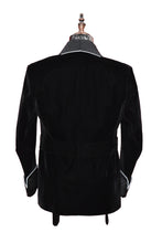 Load image into Gallery viewer, Men Black Smoking Jacket Designer Party Wear Coats - TrendsfashionIN
