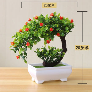 Artificial Plants Bonsai Small Tree Pot Plants - TrendsfashionIN