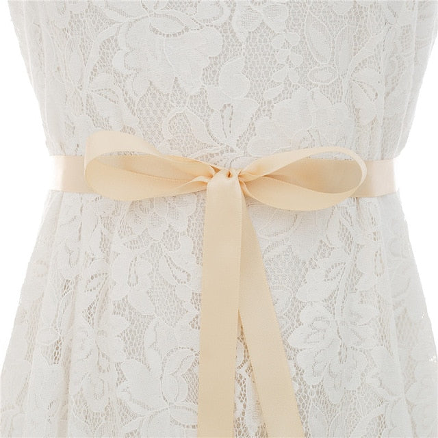 Women Rhinestones Bridal Belt Wedding Dress - TrendsfashionIN