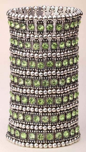 Multilayer stretch cuff bracelet women - TrendsfashionIN