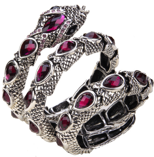 Stretch Snake Bracelet Arm Cuff Women - TrendsfashionIN