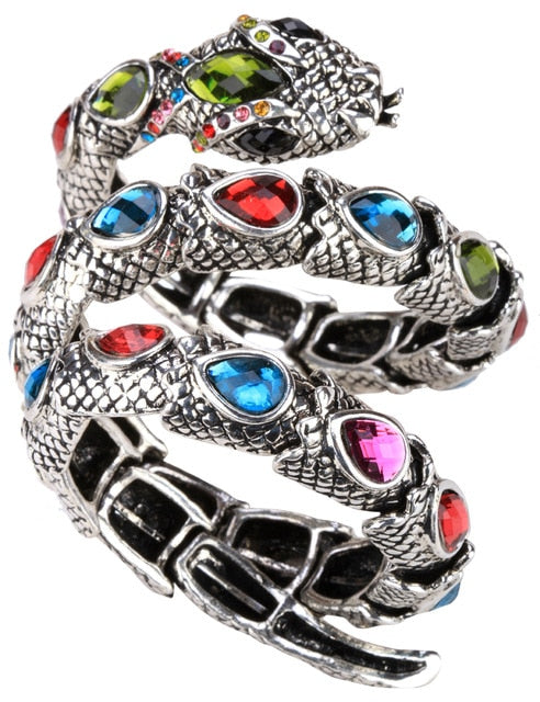 Stretch Snake Bracelet Arm Cuff Women - TrendsfashionIN