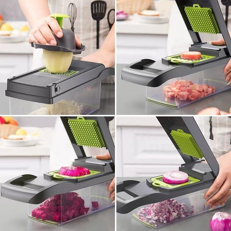 The Rectangular Vegetable Cutter Has A Simple And Elegant Appearance