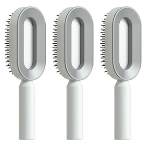 Self Cleaning Hair Brush For Women Comb Anti-Static Hairbrush