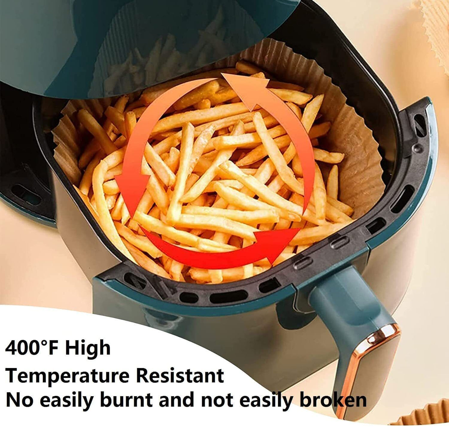 Air Fryer 200PCS Disposable Paper Liner Non-stick