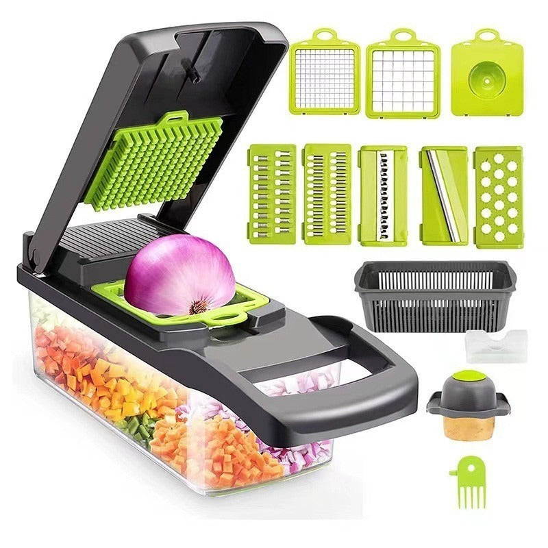 The Rectangular Vegetable Cutter Has A Simple And Elegant Appearance