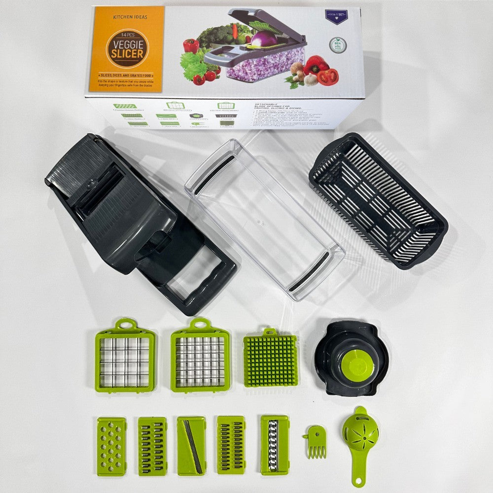 The Rectangular Vegetable Cutter Has A Simple And Elegant Appearance