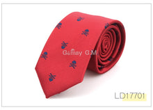 Load image into Gallery viewer, Skull Ties For Men Classic Polyester Neckties Fashion Men Tie
