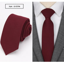 Load image into Gallery viewer, Men Skinny Tie Wool Fashion Ties for Men.
