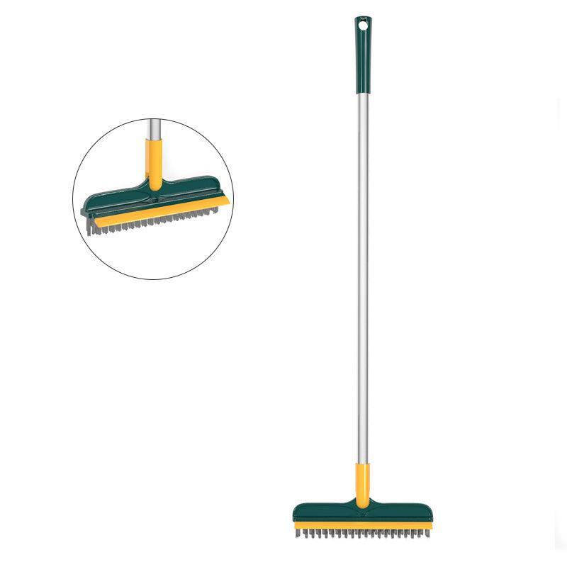 Bathroom Long Handle Tile Brush Floor Gap Wiper No Dead Corner Hard Bristle