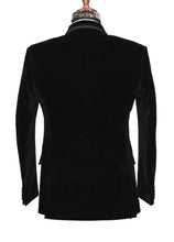 Load image into Gallery viewer, Men Black Smoking Jacket Dinner Party Wear Blazer Coat - TrendsfashionIN
