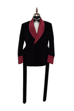 Load image into Gallery viewer, Men Black Smoking Jackets Dinner Party Wear Coat - TrendsfashionIN
