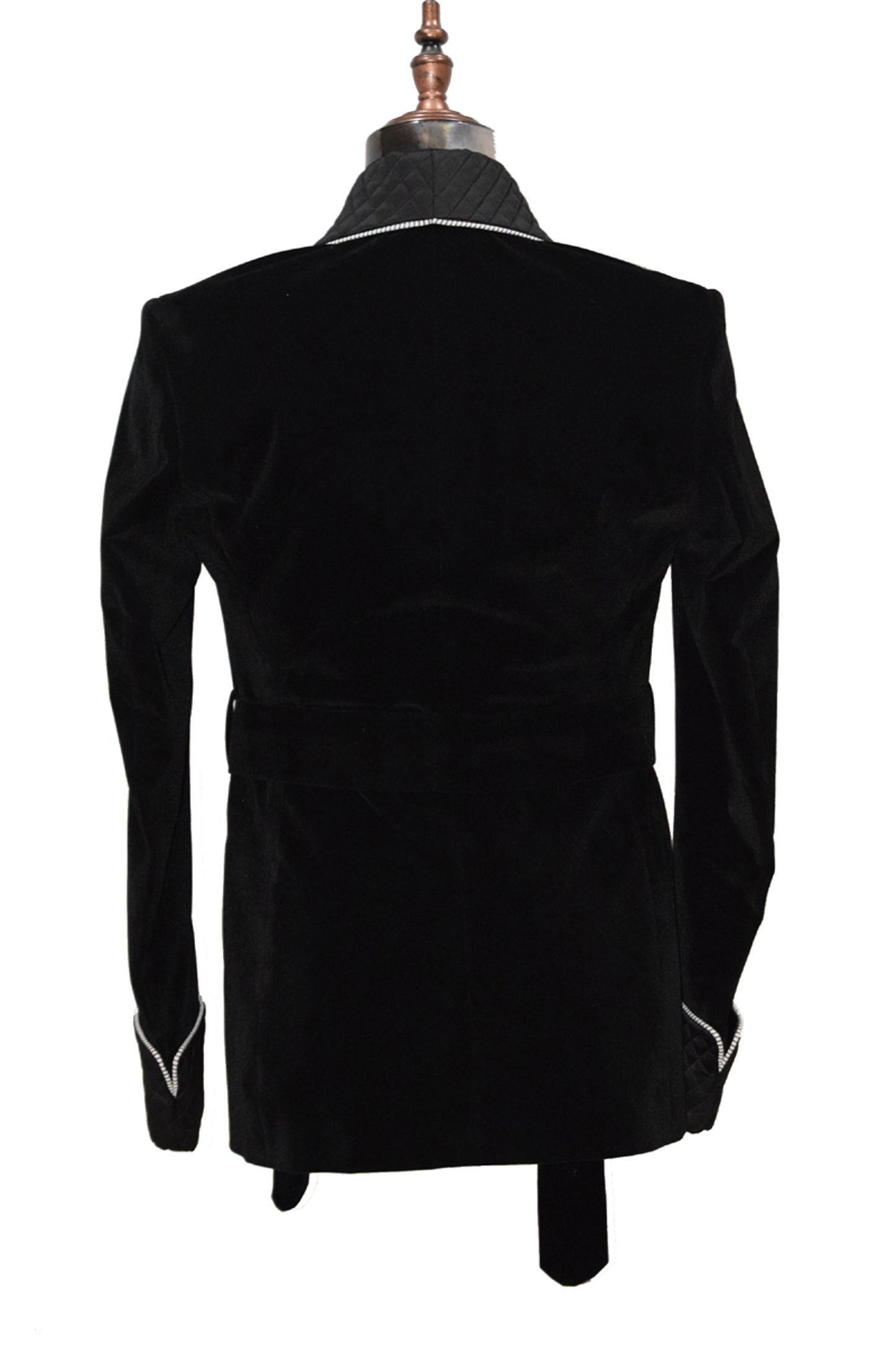 Men Black Smoking Jackets Dinner Party Wear Coat - TrendsfashionIN