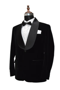 Men Black Smoking Jacket Dinner Party Wear Coats