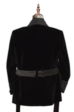 Load image into Gallery viewer, Men Black Smoking Jackets Dinner Party Wear Coats - TrendsfashionIN
