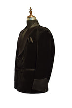Load image into Gallery viewer, Men Black Smoking Jacket Dinner Party Wear Coat - TrendsfashionIN

