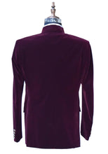 Load image into Gallery viewer, Man Burgundy Jodhpuri Jacket Dinner Party Wear Coat
