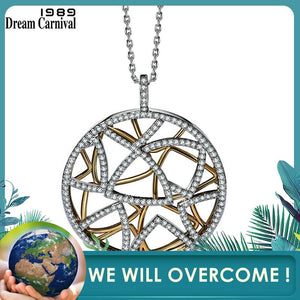 Round Pendant Necklace for Women - TrendsfashionIN