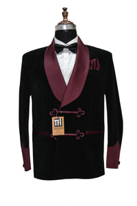 Man Green Smoking Jacket Blazers Dinner Party Wear Blazers