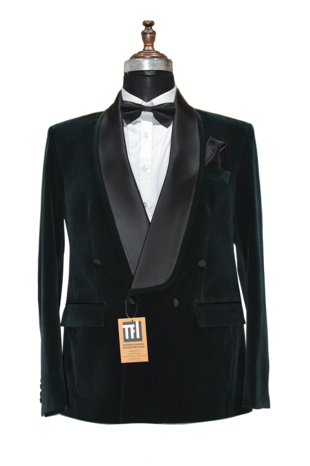 Man Green Smoking Jackets Dinner Party Wear Coats