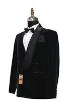 Load image into Gallery viewer, Man Green Smoking Jackets Dinner Party Wear Coats
