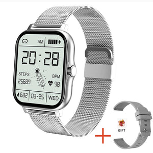 Women Smart watch Men 1.69&quot; Color Screen Full touch Fitness Tracker Men Call Smart Clock Ladies For Android IOS+BOX