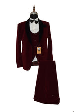 Load image into Gallery viewer, Special Gift For Him Man Suits Wedding Party Wear Velvet Suits
