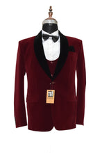 Load image into Gallery viewer, Special Gift For Him Man Suits Wedding Party Wear Velvet Suits
