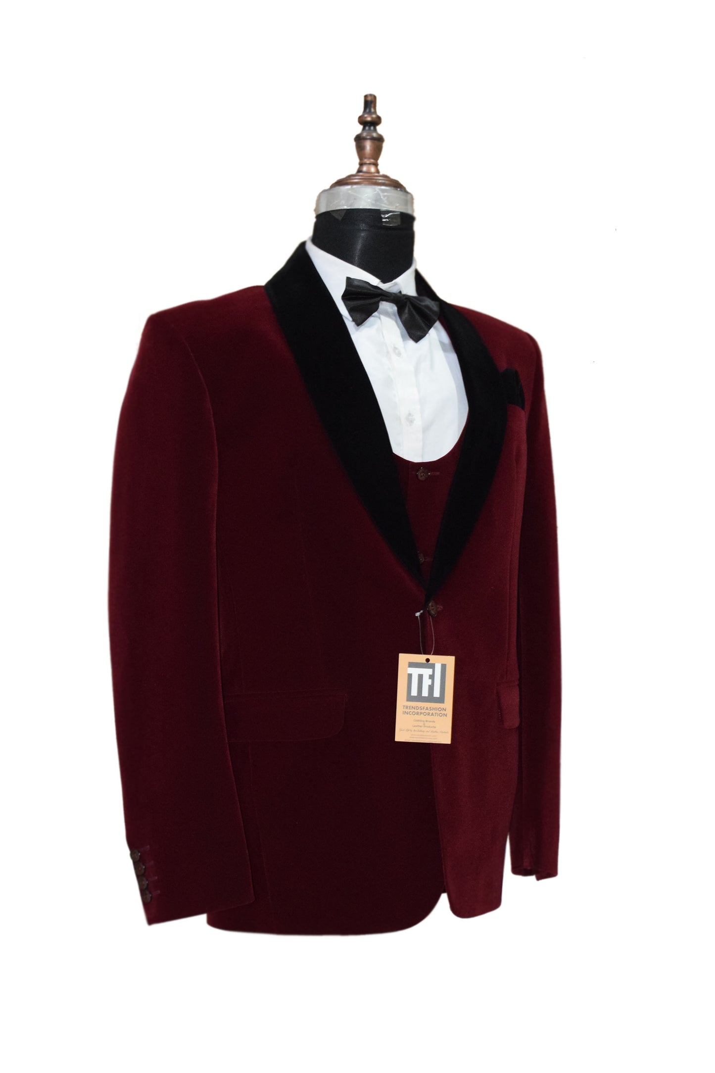 Special Gift For Him Man Suits Wedding Party Wear Velvet Suits - TrendsfashionIN