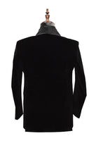 Load image into Gallery viewer, Men Black Smoking Jacket Dinner Party Wear Blazer - TrendsfashionIN
