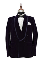 Load image into Gallery viewer, Men Purple Smoking Jacket Dinner Party Wear Coats - TrendsfashionIN
