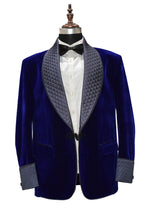 Load image into Gallery viewer, Men Red Smoking Jacket Dinner Party Wear Blazer - TrendsfashionIN
