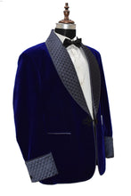 Load image into Gallery viewer, Men Red Smoking Jacket Dinner Party Wear Blazer - TrendsfashionIN
