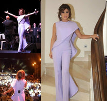 Load image into Gallery viewer, Women Lavender Jumpsuit Celebrity Dresses - TrendsfashionIN
