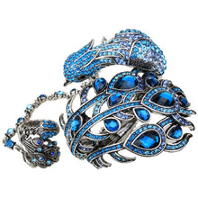 Load image into Gallery viewer, Peacock Bangle Bracelet Women Jewelry - TrendsfashionIN
