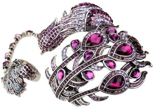 Peacock Bangle Bracelet Women Jewelry - TrendsfashionIN