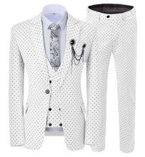 Load image into Gallery viewer, Men suits Wavelet point 3 Piece Suits - TrendsfashionIN
